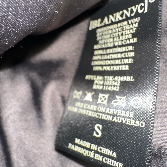 Blank NYC Gray Suede Leather Jacket - Picture 8 of 9